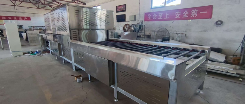 The process of sintering gemstones in high-temperature oxidation furnace and roller kiln